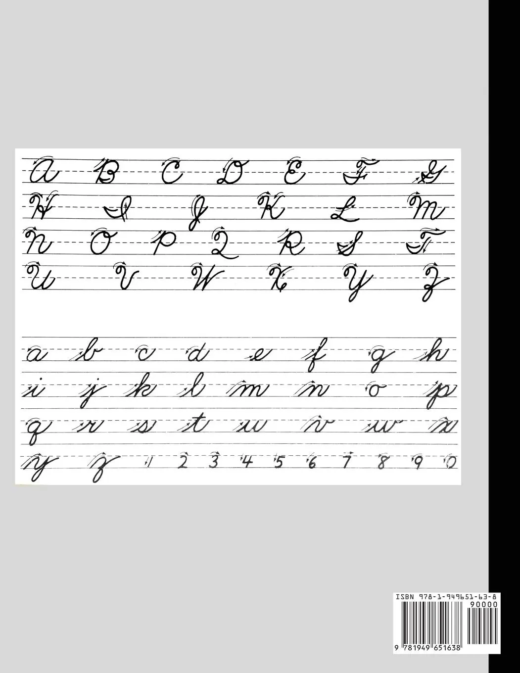 Rückseite: 9781949651638 | Cursive Handwriting Workbook for Adults | Dylanna Press | Taschenbuch