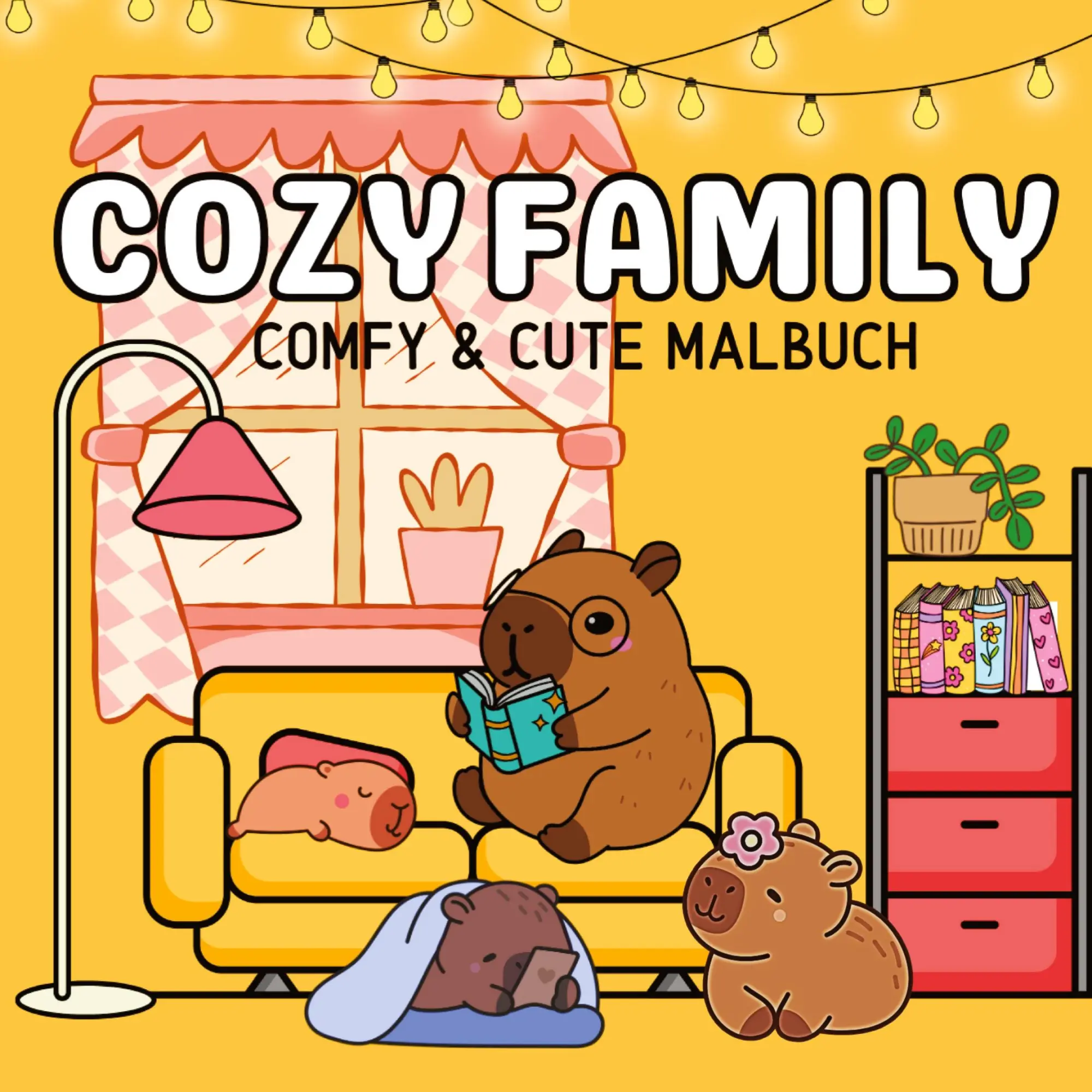 Cover: 9783384201638 | Cozy Malbuch für Erwachsene Cozy Family Cute &amp; Comfy | Millie Meik
