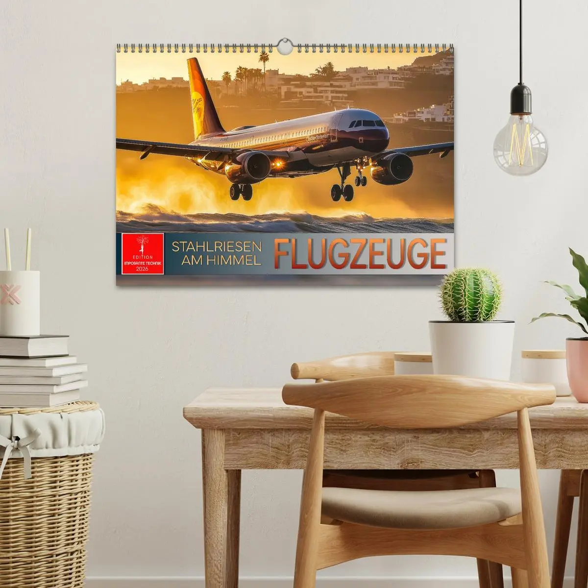 Bild: 9783457251638 | Flugzeuge - Stahlriesen am Himmel (Wandkalender 2026 DIN A3 quer),...