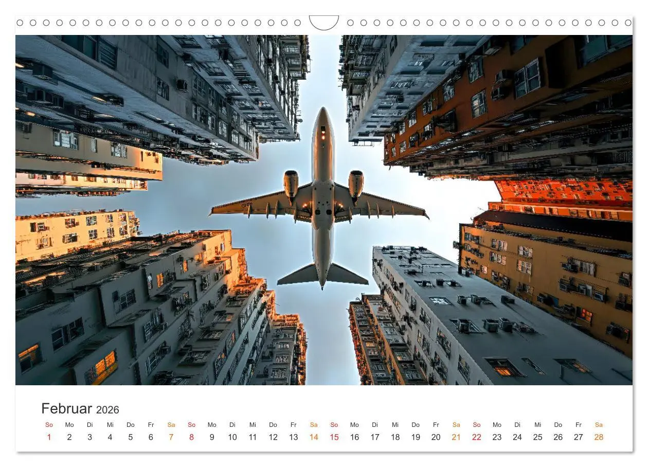 Bild: 9783457251638 | Flugzeuge - Stahlriesen am Himmel (Wandkalender 2026 DIN A3 quer),...