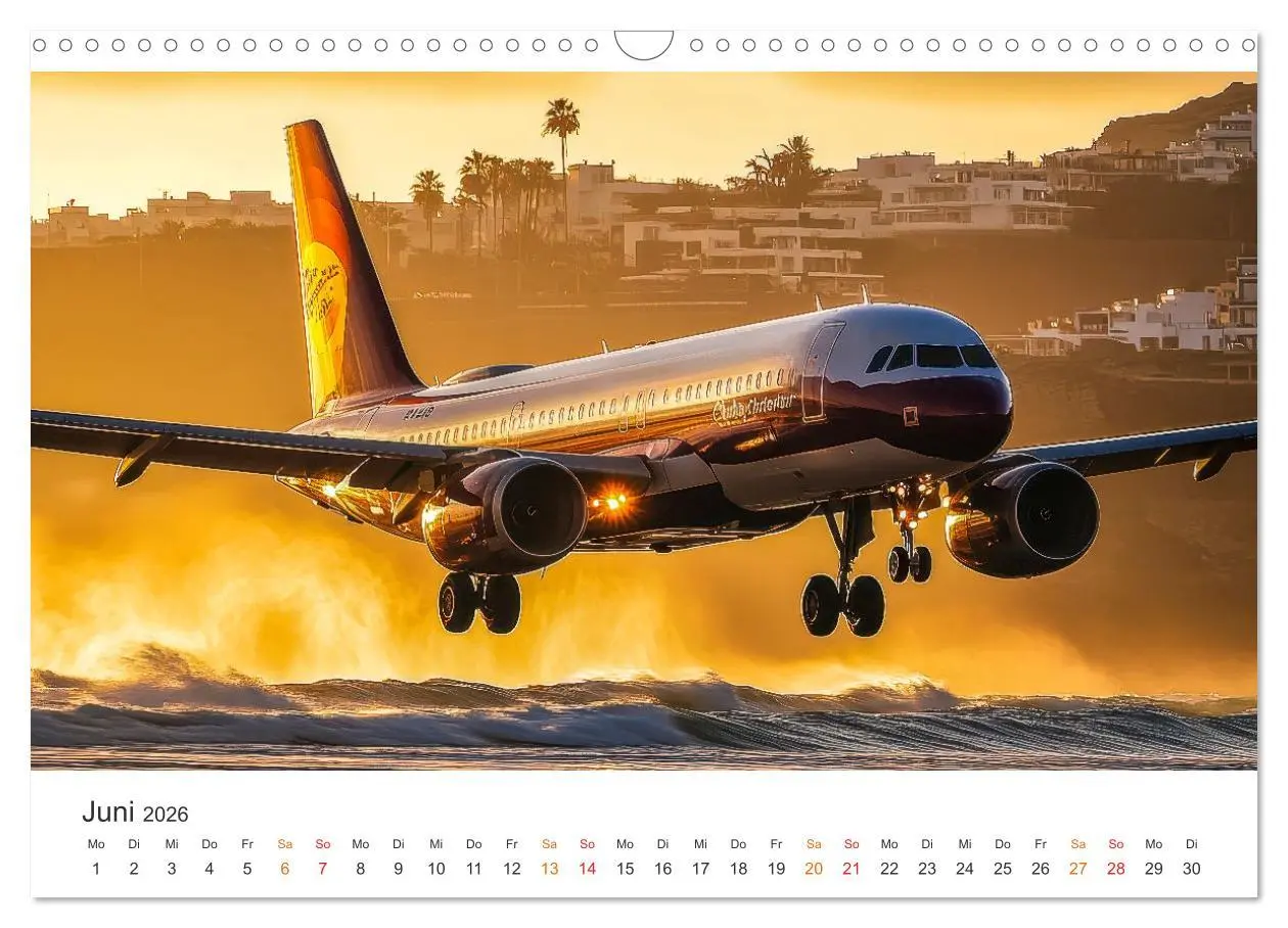 Bild: 9783457251638 | Flugzeuge - Stahlriesen am Himmel (Wandkalender 2026 DIN A3 quer),...