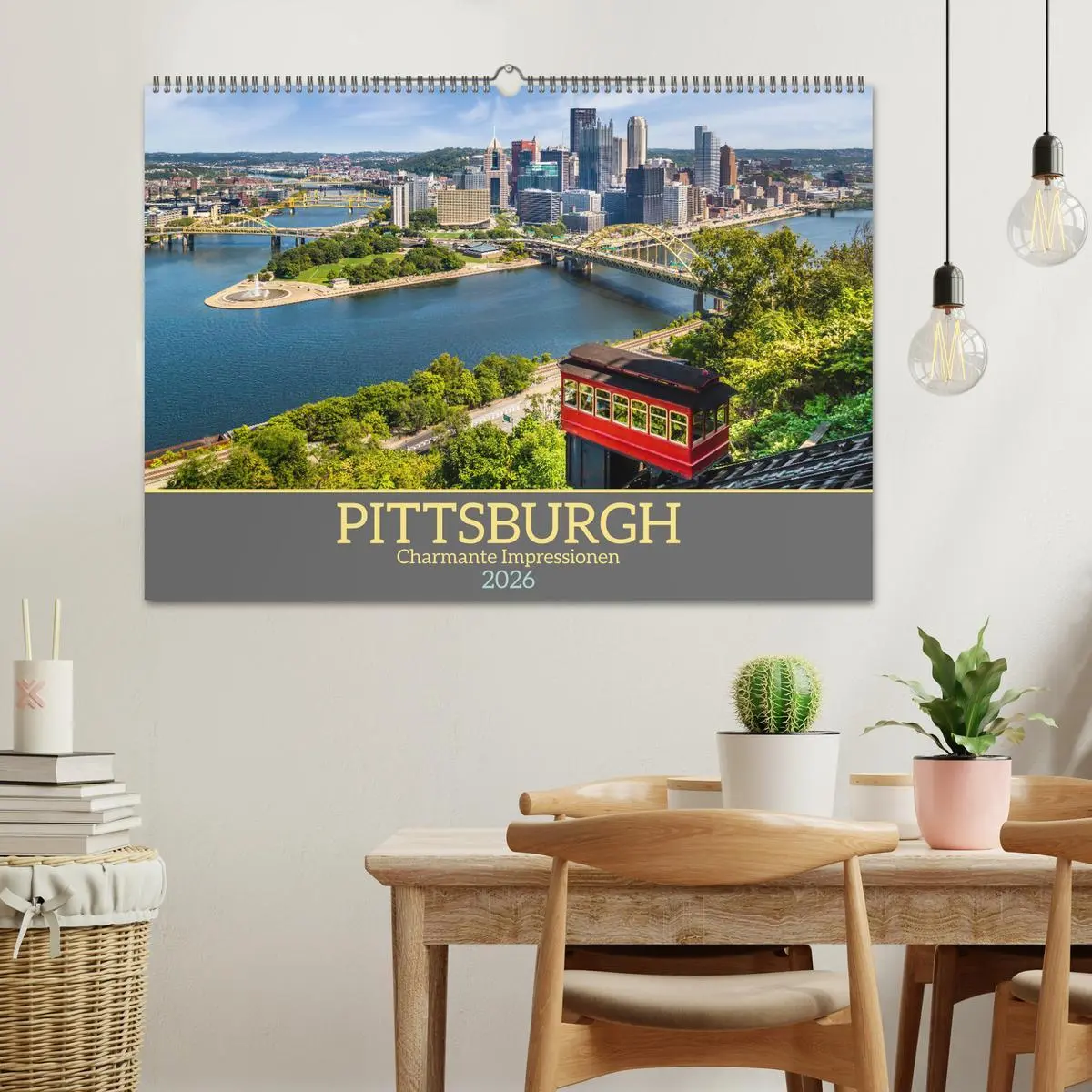 Bild: 9783457321638 | PITTSBURGH Charmante Impressionen (Wandkalender 2026 DIN A2 quer),...