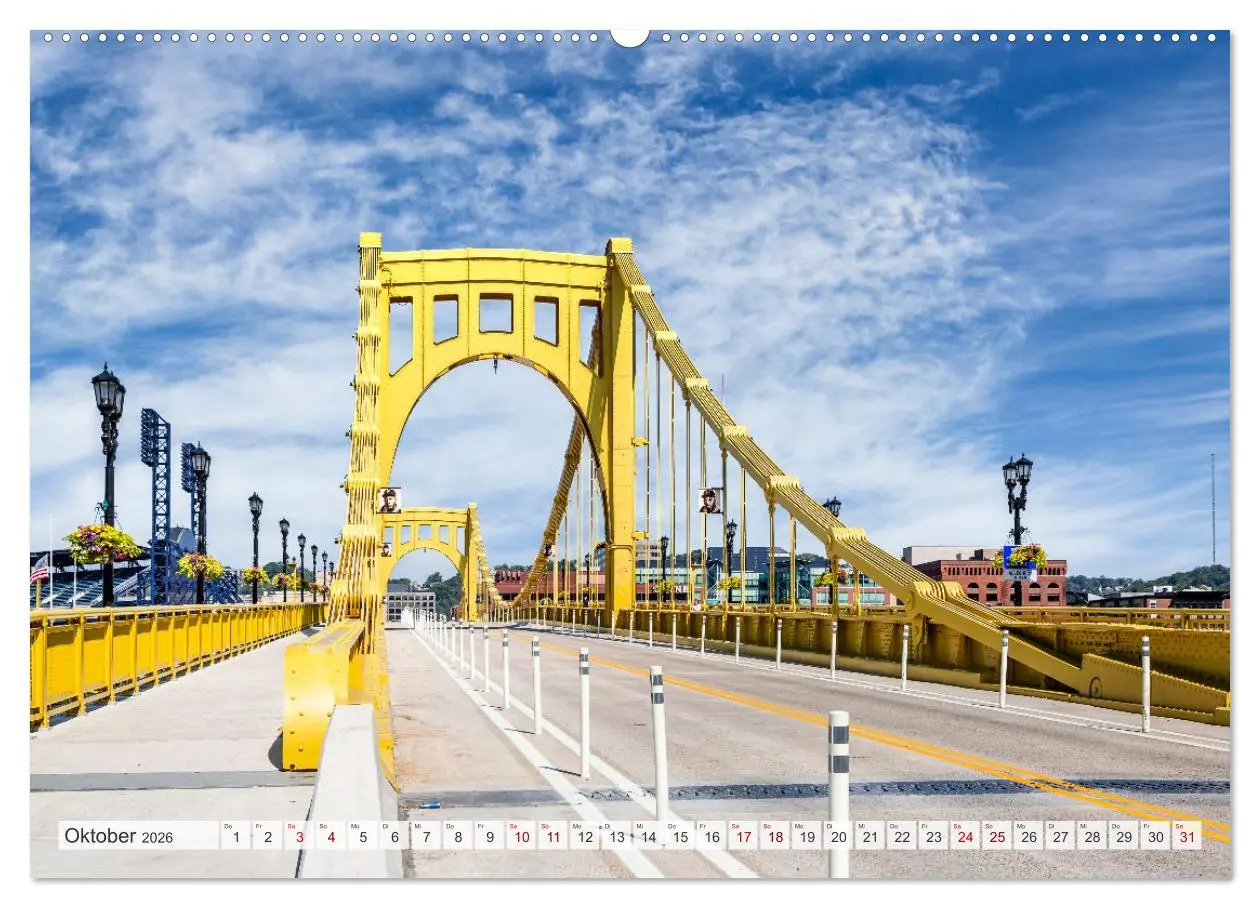 Bild: 9783457321638 | PITTSBURGH Charmante Impressionen (Wandkalender 2026 DIN A2 quer),...