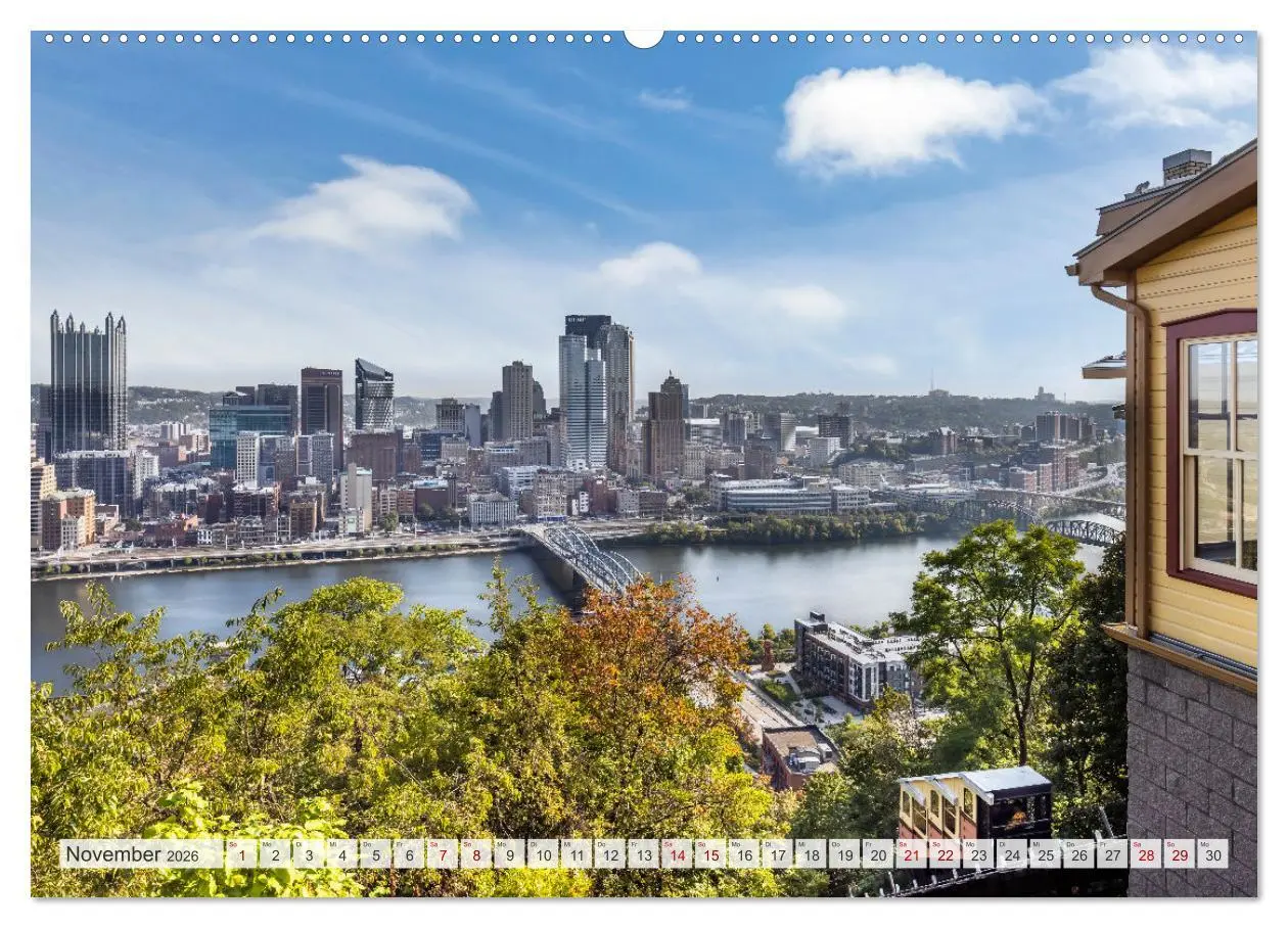 Bild: 9783457321638 | PITTSBURGH Charmante Impressionen (Wandkalender 2026 DIN A2 quer),...