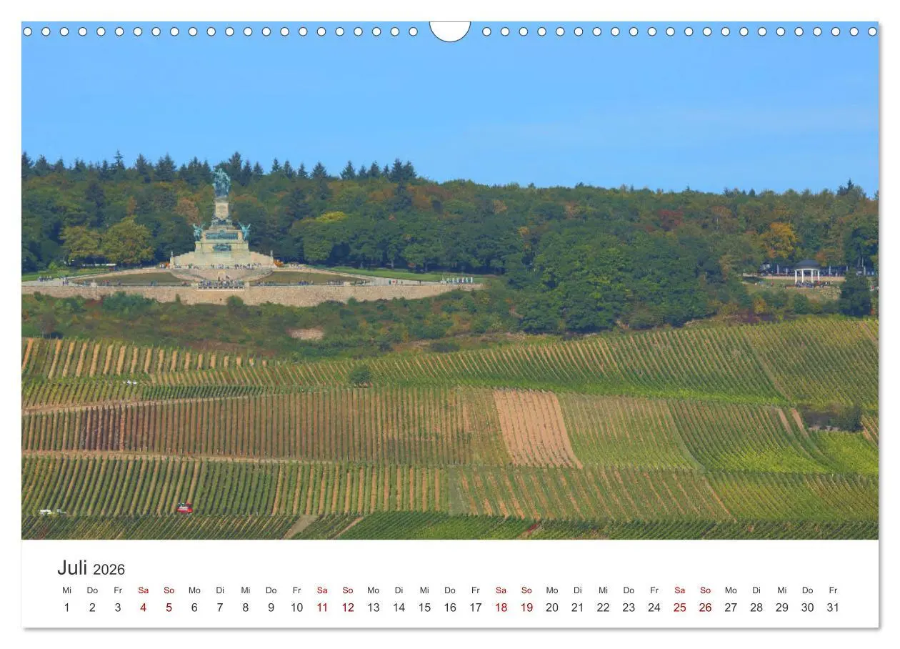 Bild: 9783457631638 | Rheingau - Land des Weines und der Bauwerks (Wandkalender 2026 DIN...