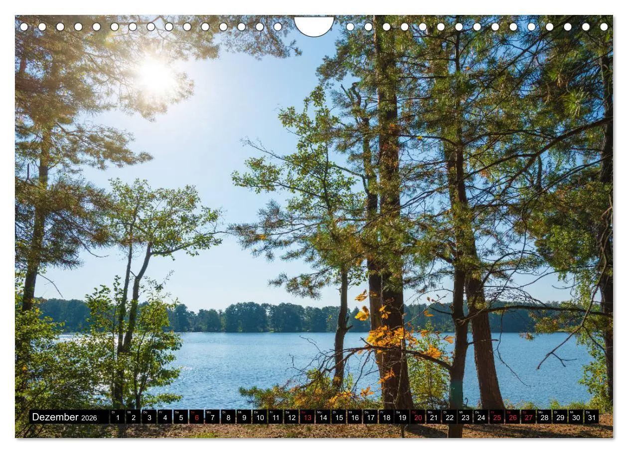 Bild: 9783457701638 | Stille Seen um Himmelpfort (Wandkalender 2026 DIN A4 quer),...