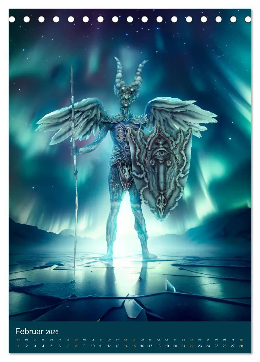 Bild: 9783516271638 | Bodypainting Adventures (Tischkalender 2026 DIN A5 hoch), CALVENDO...