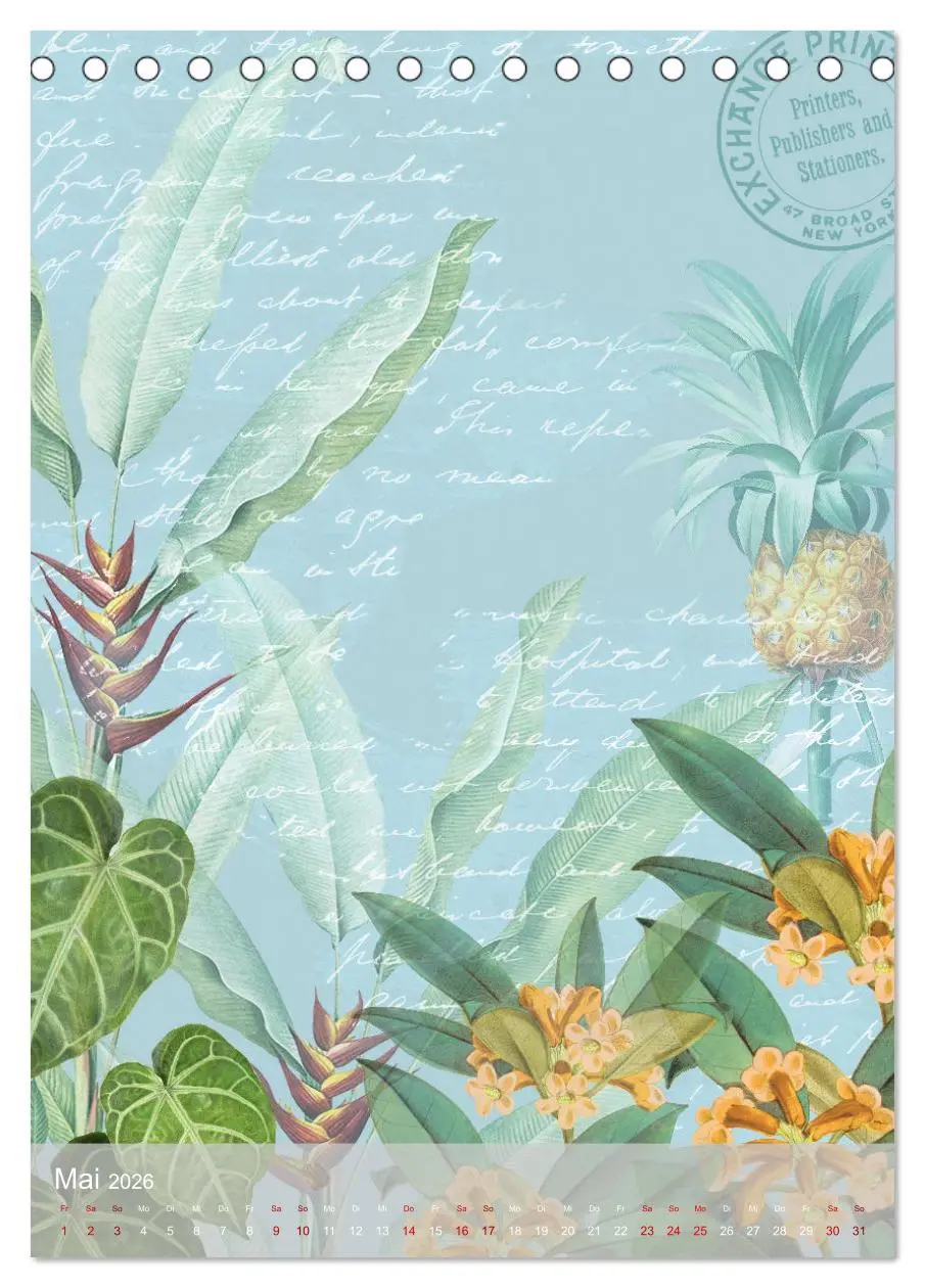Bild: 9783516341638 | Der Scrapbook-Kalender:Fantasievolle Hintergründe zur kreativen...