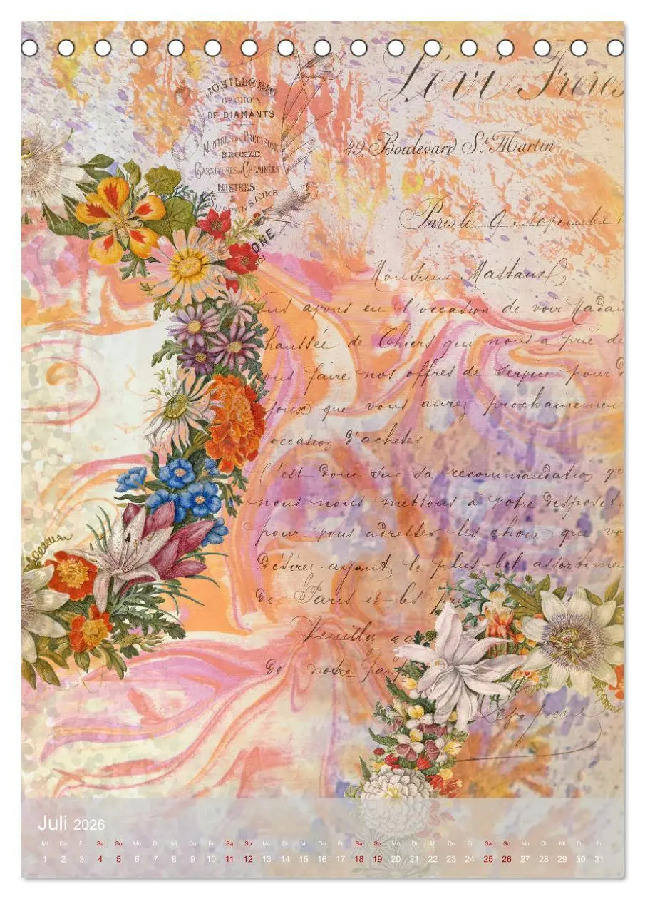 Bild: 9783516341638 | Der Scrapbook-Kalender:Fantasievolle Hintergründe zur kreativen...