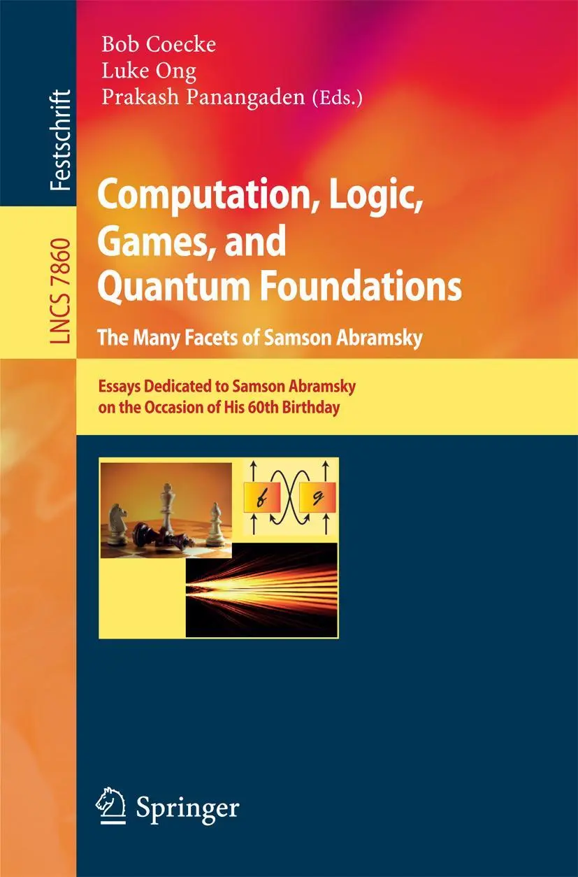 Cover: 9783642381638 | Computation, Logic, Games, and Quantum Foundations - The Many...
