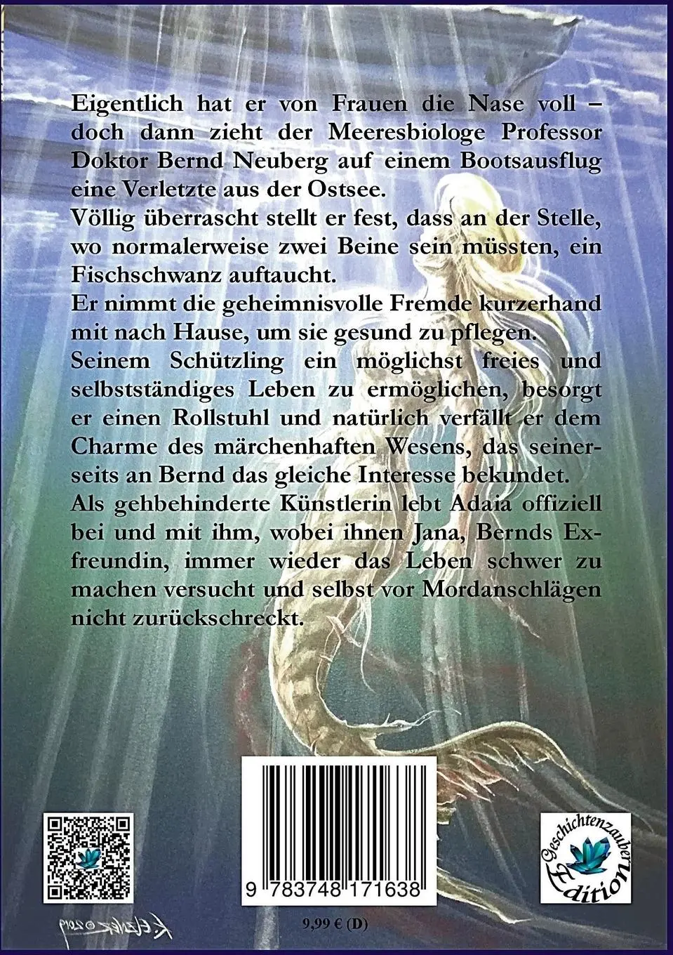 Rückseite: 9783748171638 | Der Nixen-Clan | Adaia | Sina Blackwood | Taschenbuch | Der Nixen-Clan