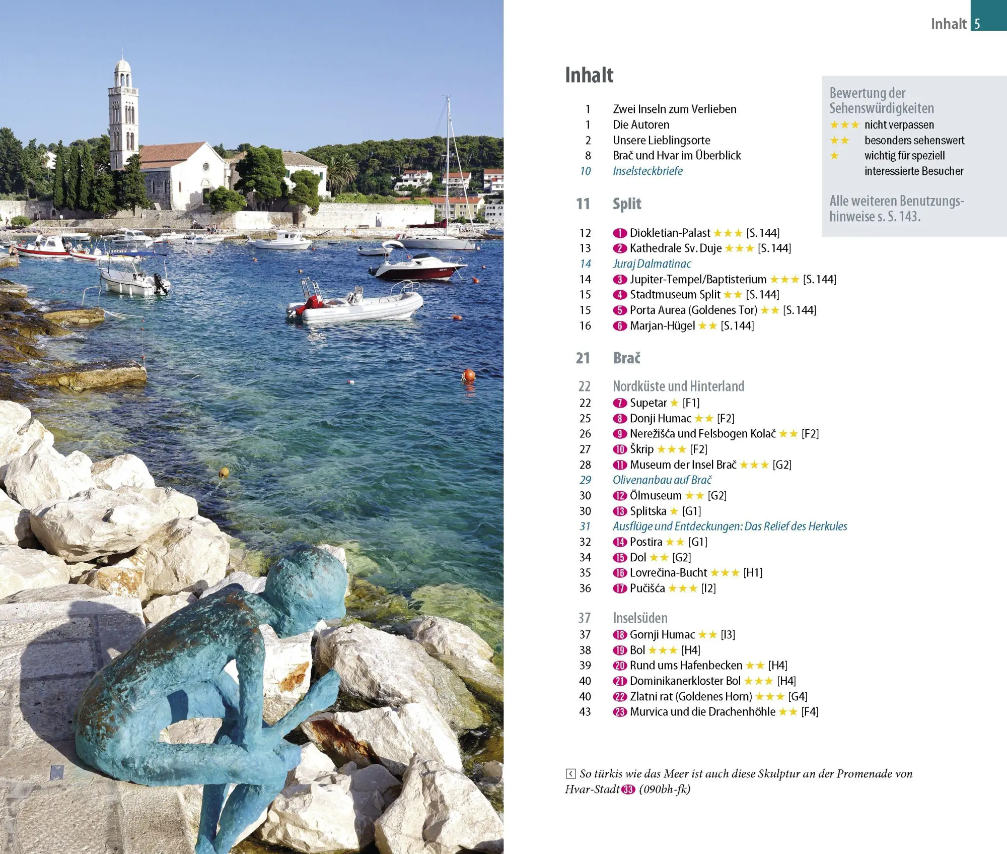 Bild: 9783831781638 | Reise Know-How InselTrip Bra¿ &amp; Hvar mit Split | Schetar (u. a.)