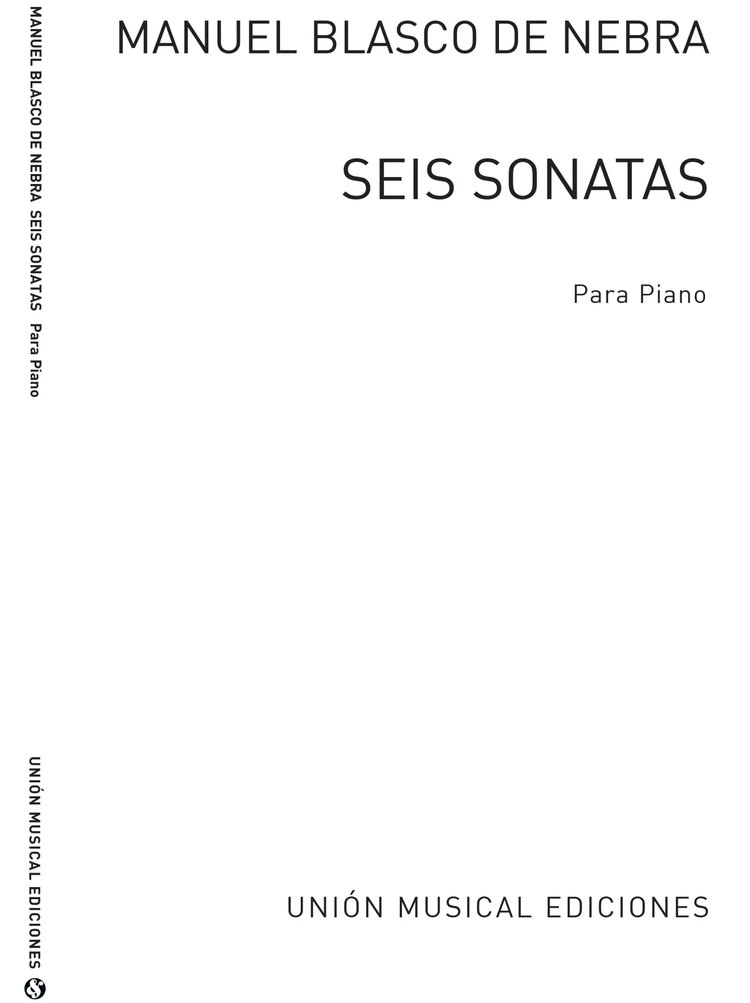 Blasco De Nebra: Seis Sonatas (Rev Parris)