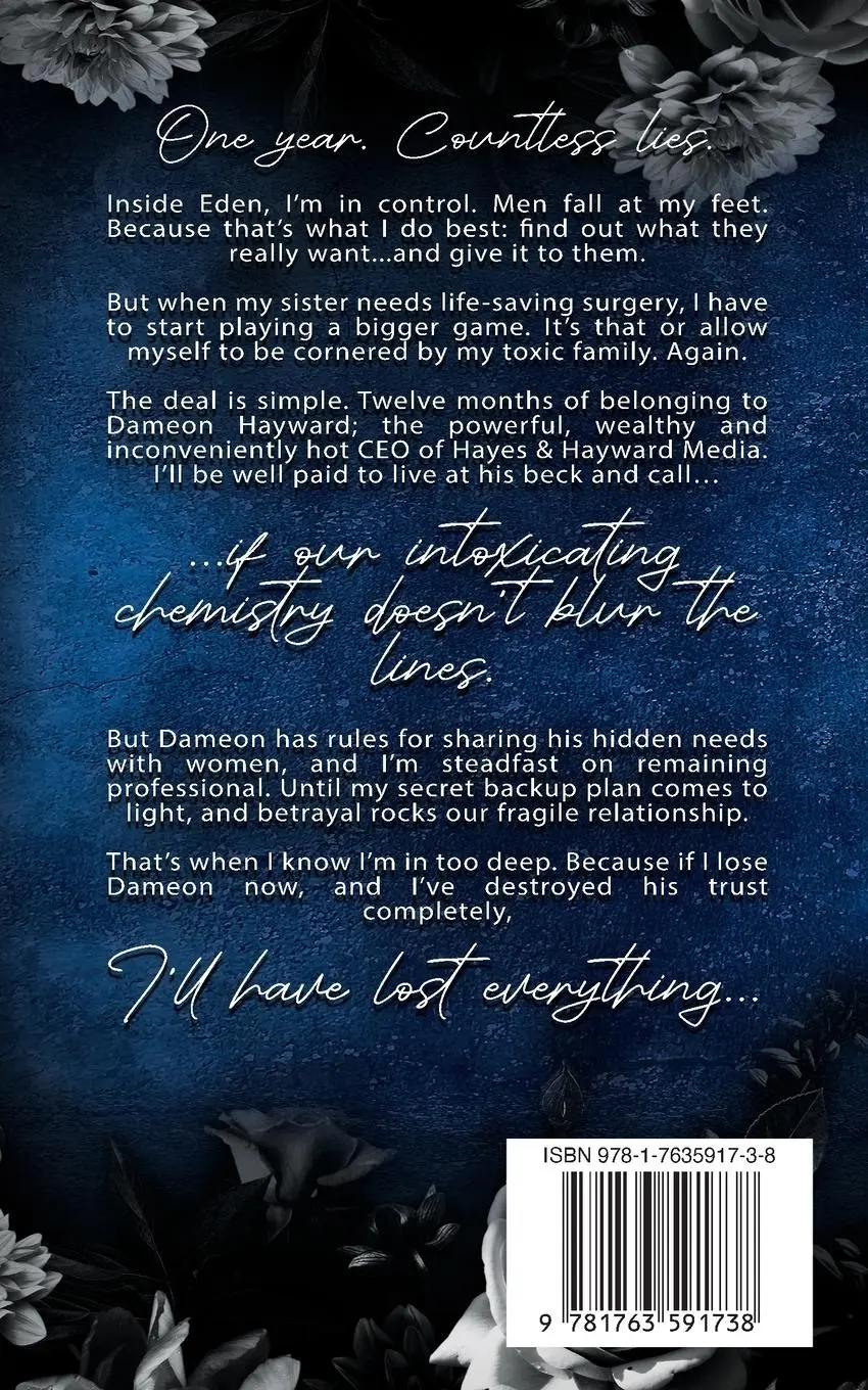 Rückseite: 9781763591738 | Seduced by Eden | A Friends to Lovers Contract Romance | Jade May