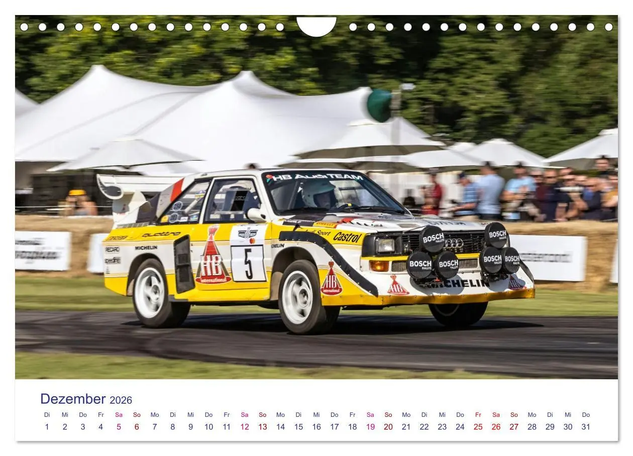 Bild: 9783457311738 | Rally Ikonen (Wandkalender 2026 DIN A4 quer), CALVENDO Monatskalender
