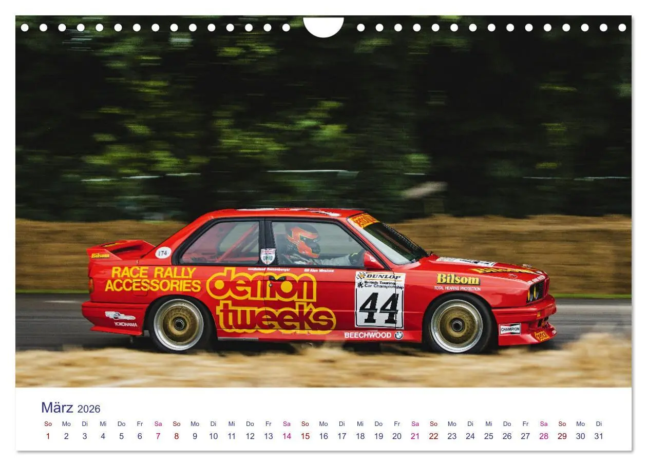 Bild: 9783457311738 | Rally Ikonen (Wandkalender 2026 DIN A4 quer), CALVENDO Monatskalender