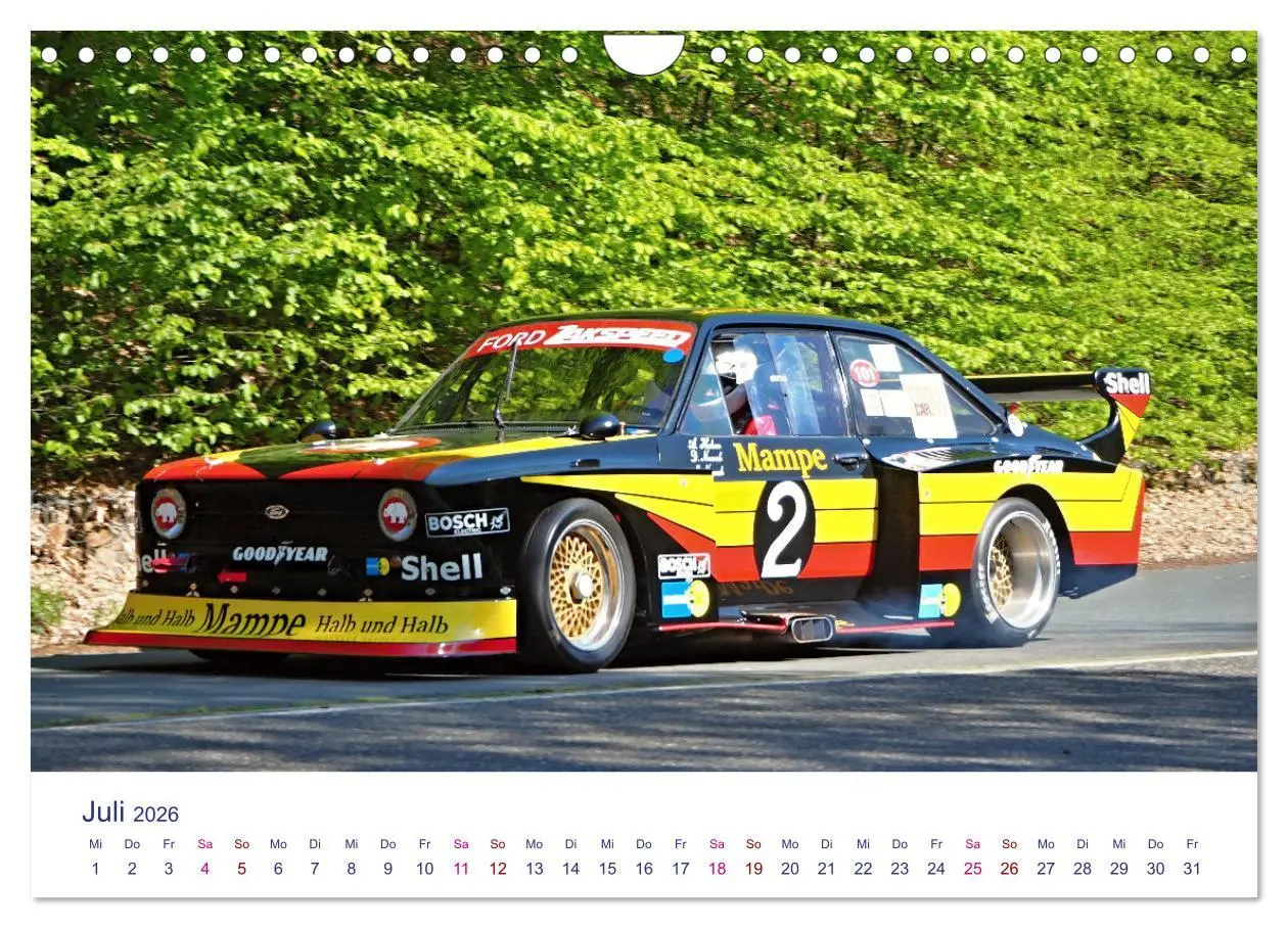 Bild: 9783457311738 | Rally Ikonen (Wandkalender 2026 DIN A4 quer), CALVENDO Monatskalender