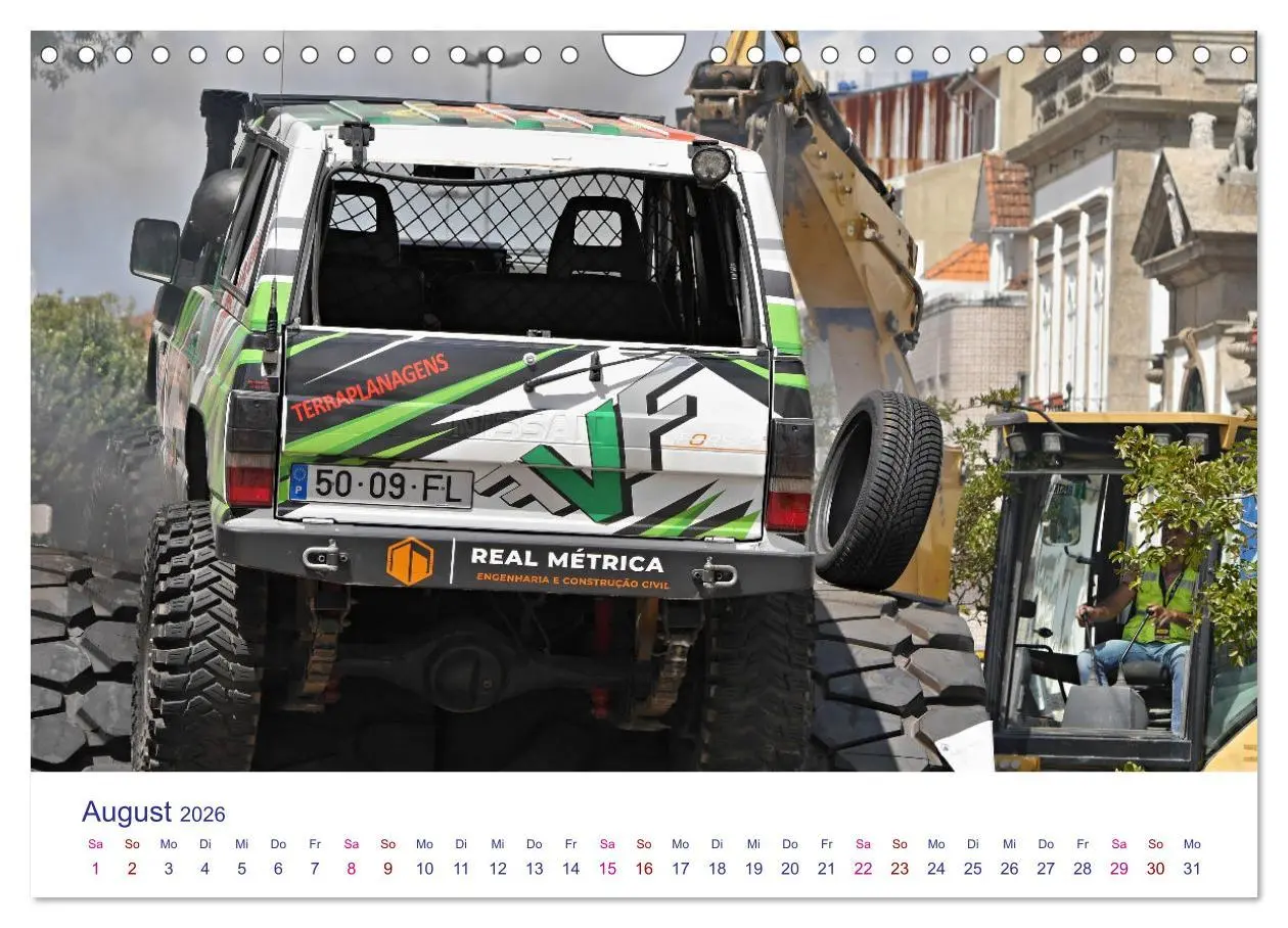 Bild: 9783457311738 | Rally Ikonen (Wandkalender 2026 DIN A4 quer), CALVENDO Monatskalender