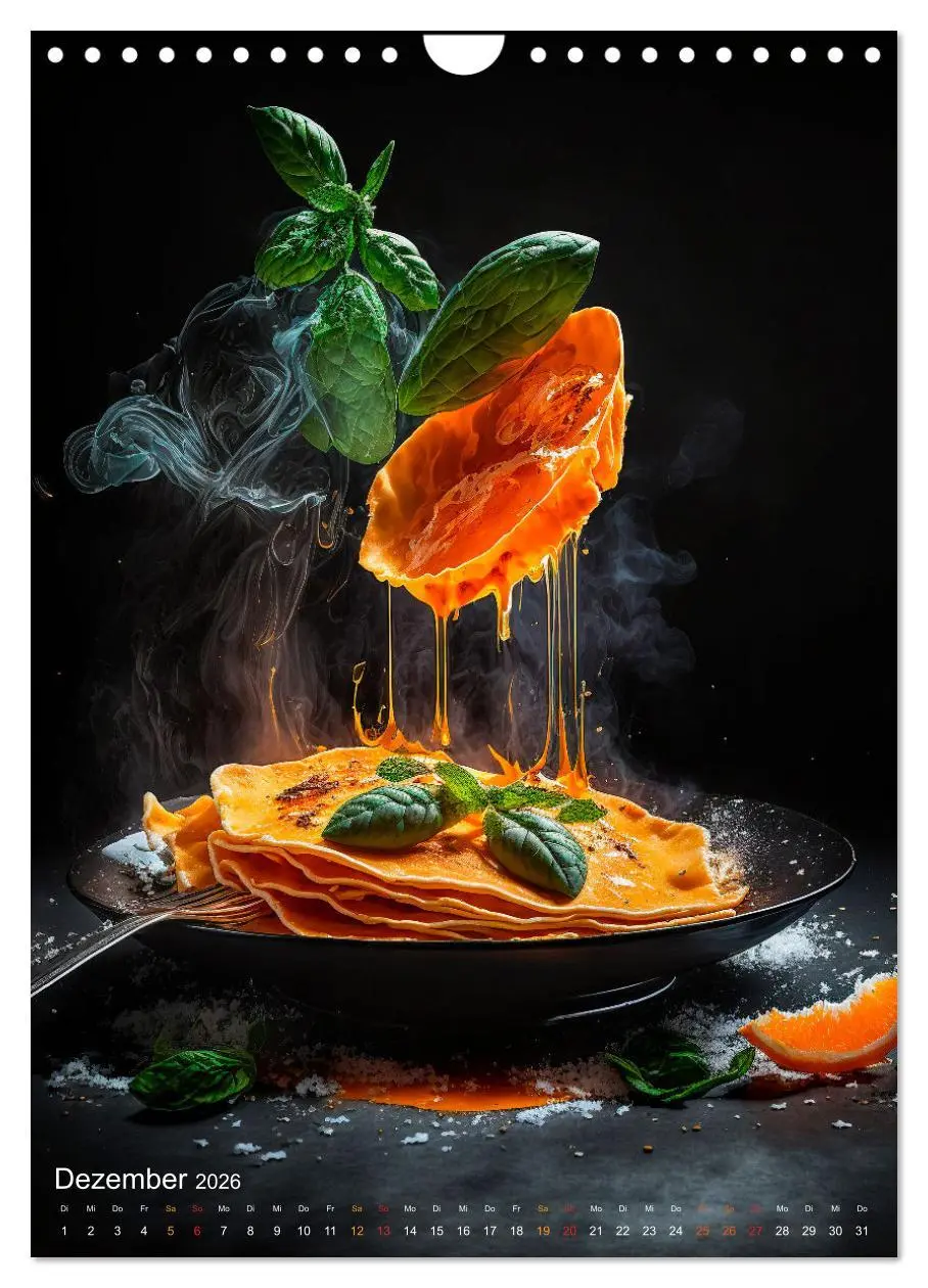 Bild: 9783516331738 | Desserts - Süße Köstlichkeiten zum Dahinschmelzen (Wandkalender...
