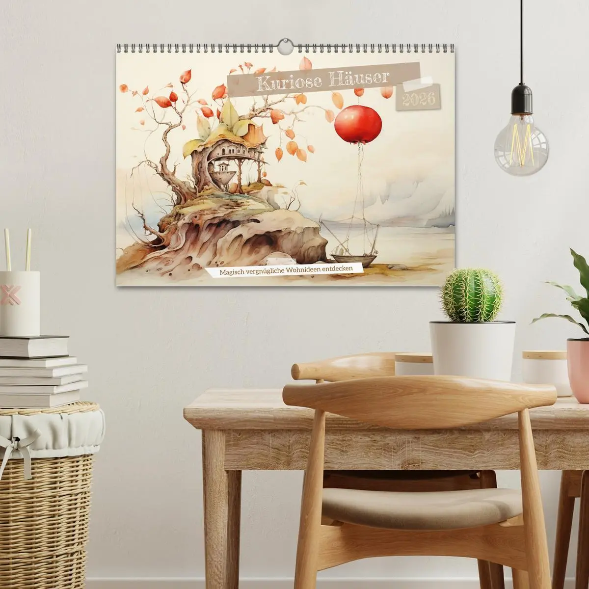 Bild: 9783457471838 | Kuriose Häuser (Wandkalender 2026 DIN A3 quer), CALVENDO...