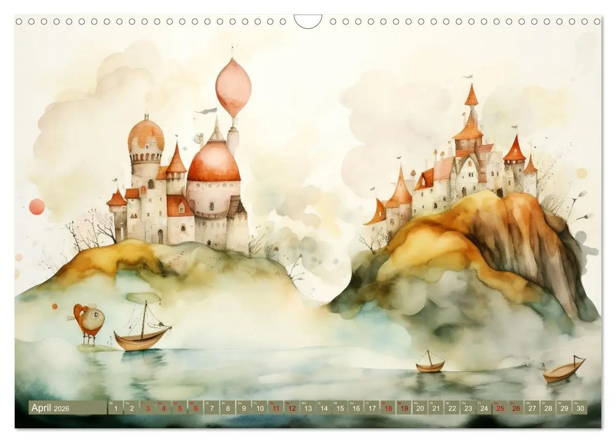 Bild: 9783457471838 | Kuriose Häuser (Wandkalender 2026 DIN A3 quer), CALVENDO...