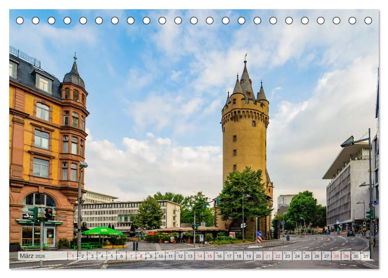 Bild: 9783457781838 | Frankfurt am Main Impressionen (Tischkalender 2026 DIN A5 quer),...