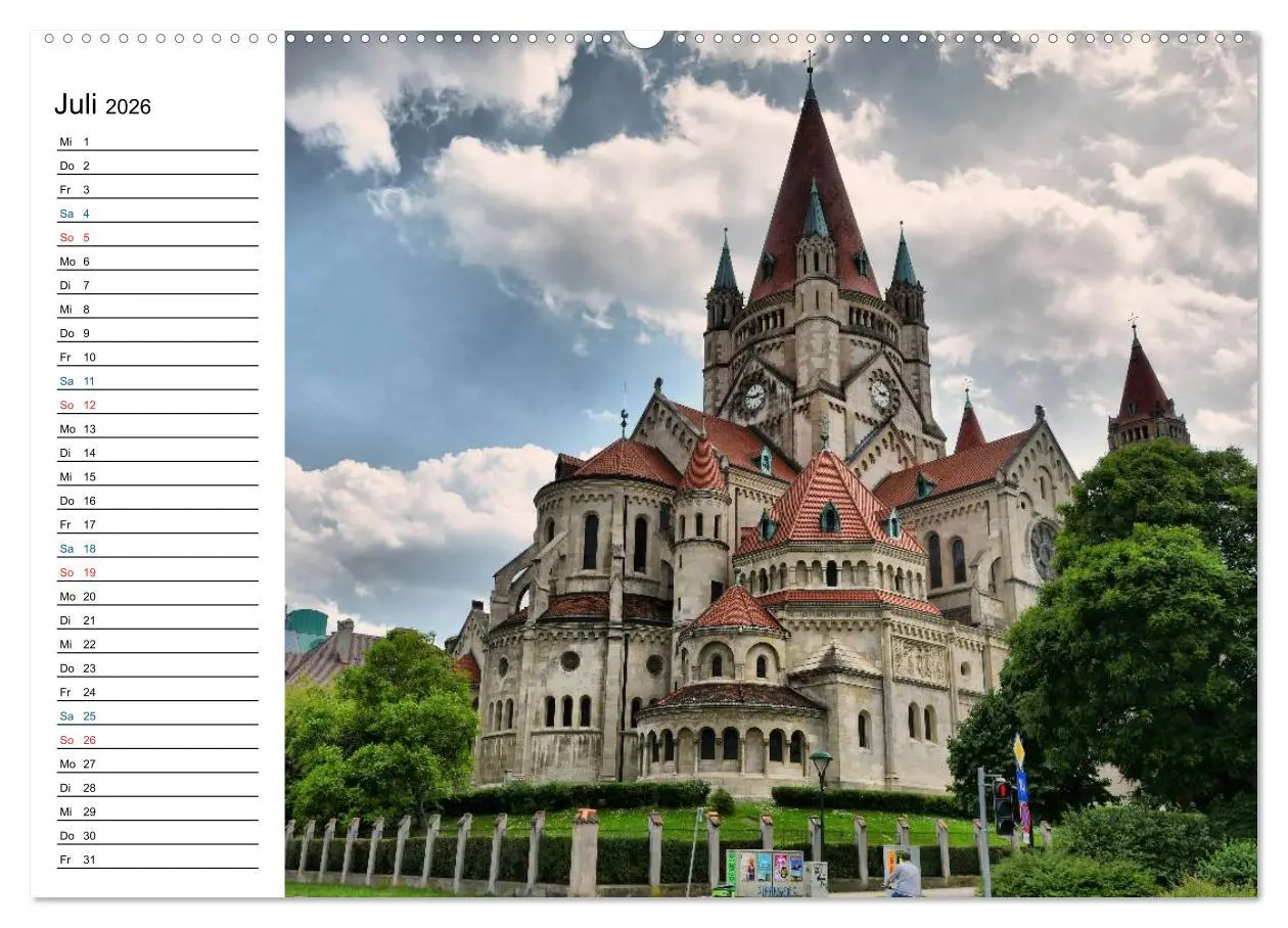 Bild: 9783516011838 | Wien - Österreichs charmante Hauptstadt (Wandkalender 2026 DIN A2...