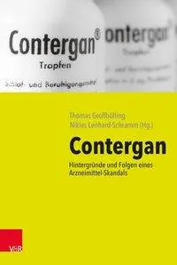 Cover: 9783525301838 | Contergan | Hintergründe und Folgen eines Arzneimittel-Skandals | Buch