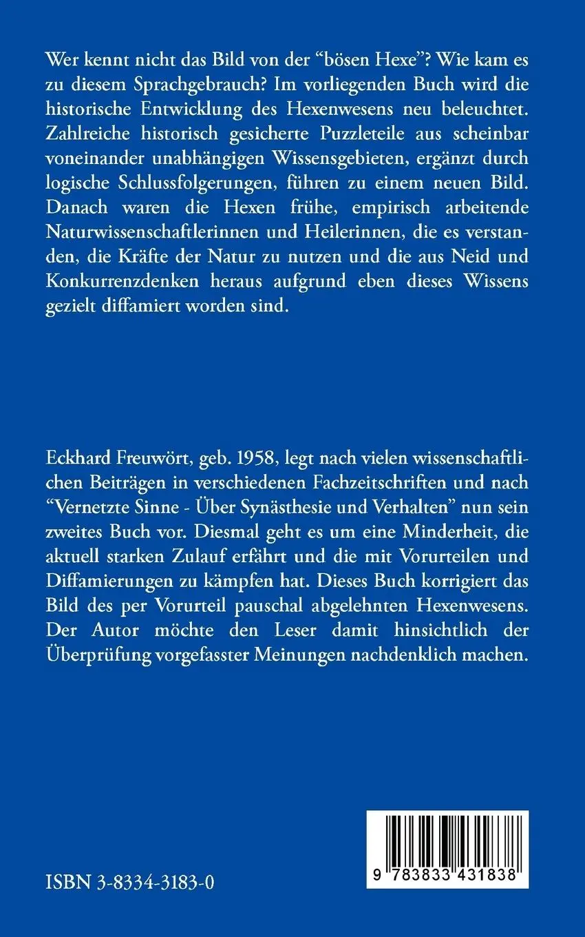Rückseite: 9783833431838 | Böse Hexen gibt es nicht | Eckhard Freuwört | Taschenbuch | 216 S.