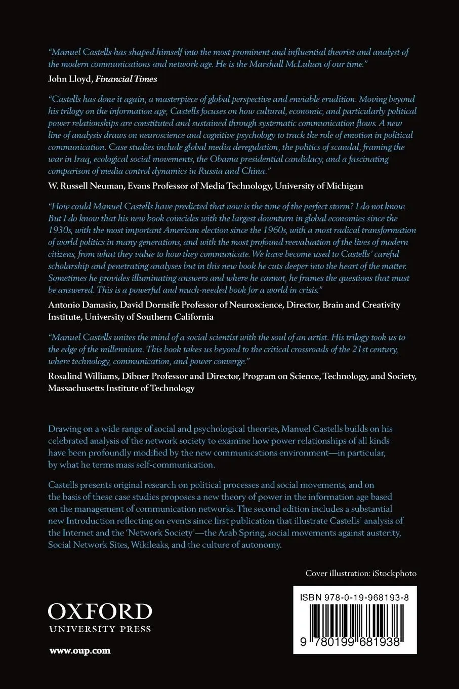 Rückseite: 9780199681938 | Communication Power | Manuel Castells | Taschenbuch | Englisch | 2013