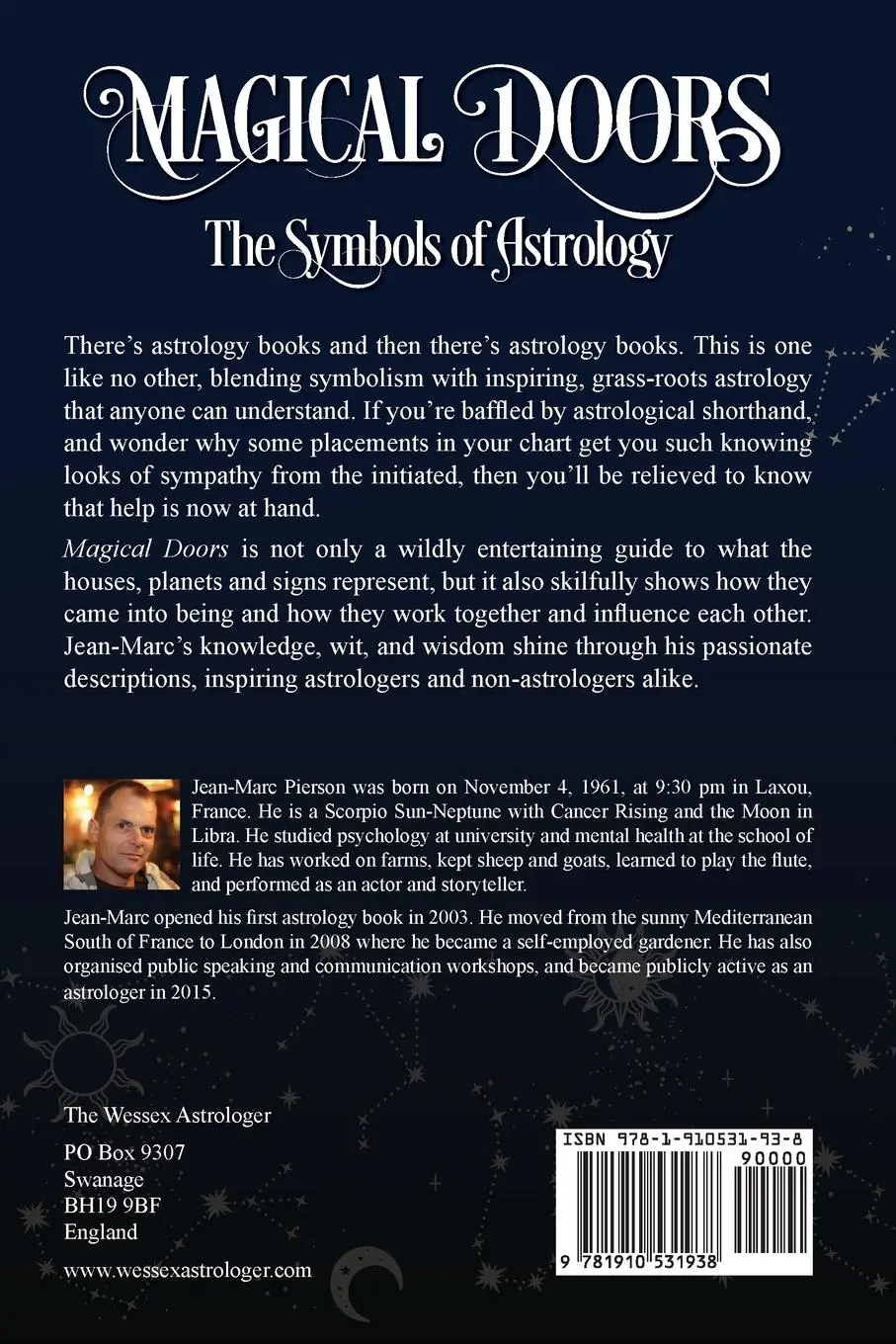 Rückseite: 9781910531938 | Magical Doors | The Symbols of Astrology | Jean-Marc Pierson | Buch