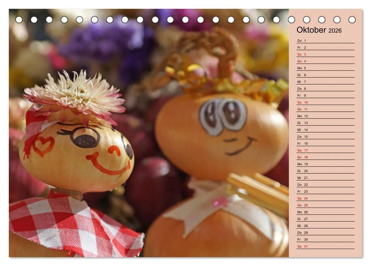 Bild: 9783457841938 | In Weimar ist Zwiebelmarkt (Tischkalender 2026 DIN A5 quer),...