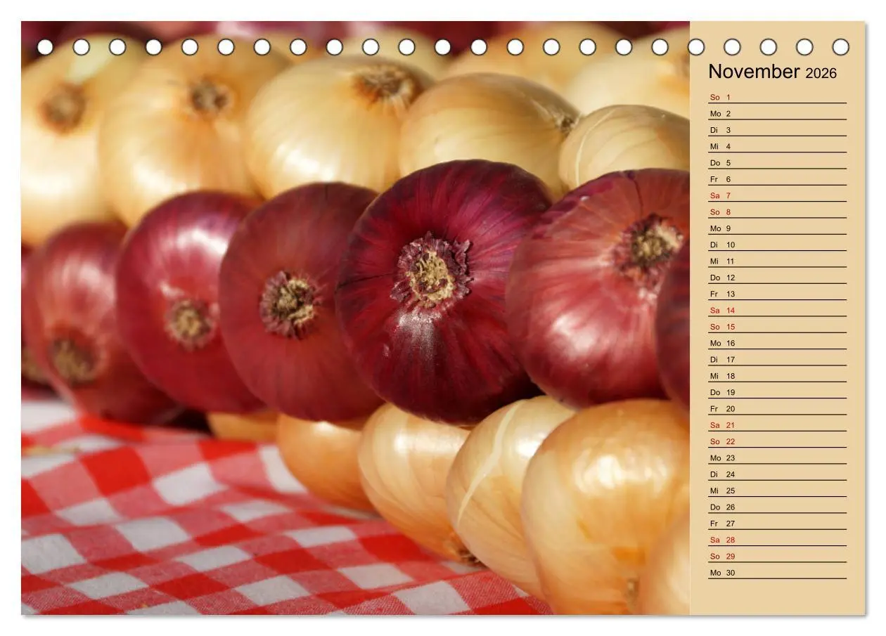 Bild: 9783457841938 | In Weimar ist Zwiebelmarkt (Tischkalender 2026 DIN A5 quer),...