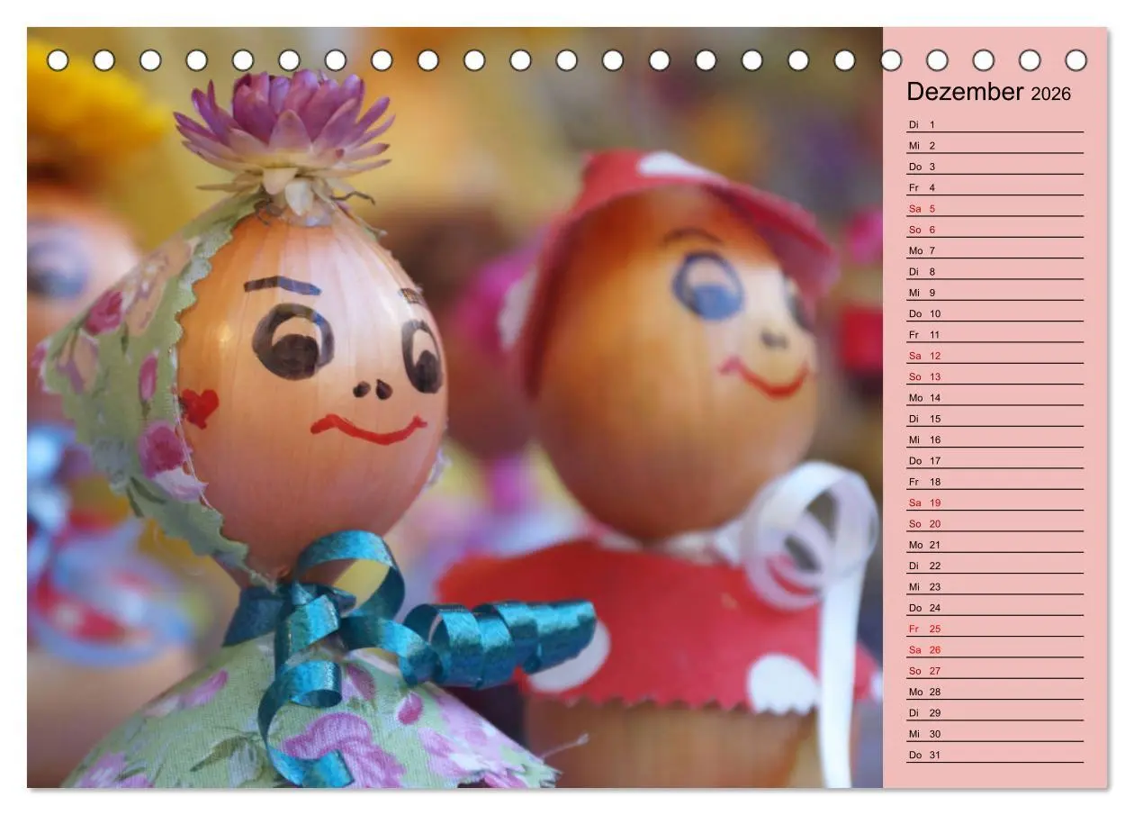 Bild: 9783457841938 | In Weimar ist Zwiebelmarkt (Tischkalender 2026 DIN A5 quer),...