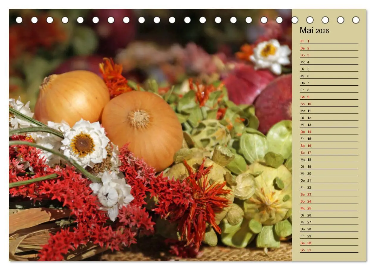Bild: 9783457841938 | In Weimar ist Zwiebelmarkt (Tischkalender 2026 DIN A5 quer),...