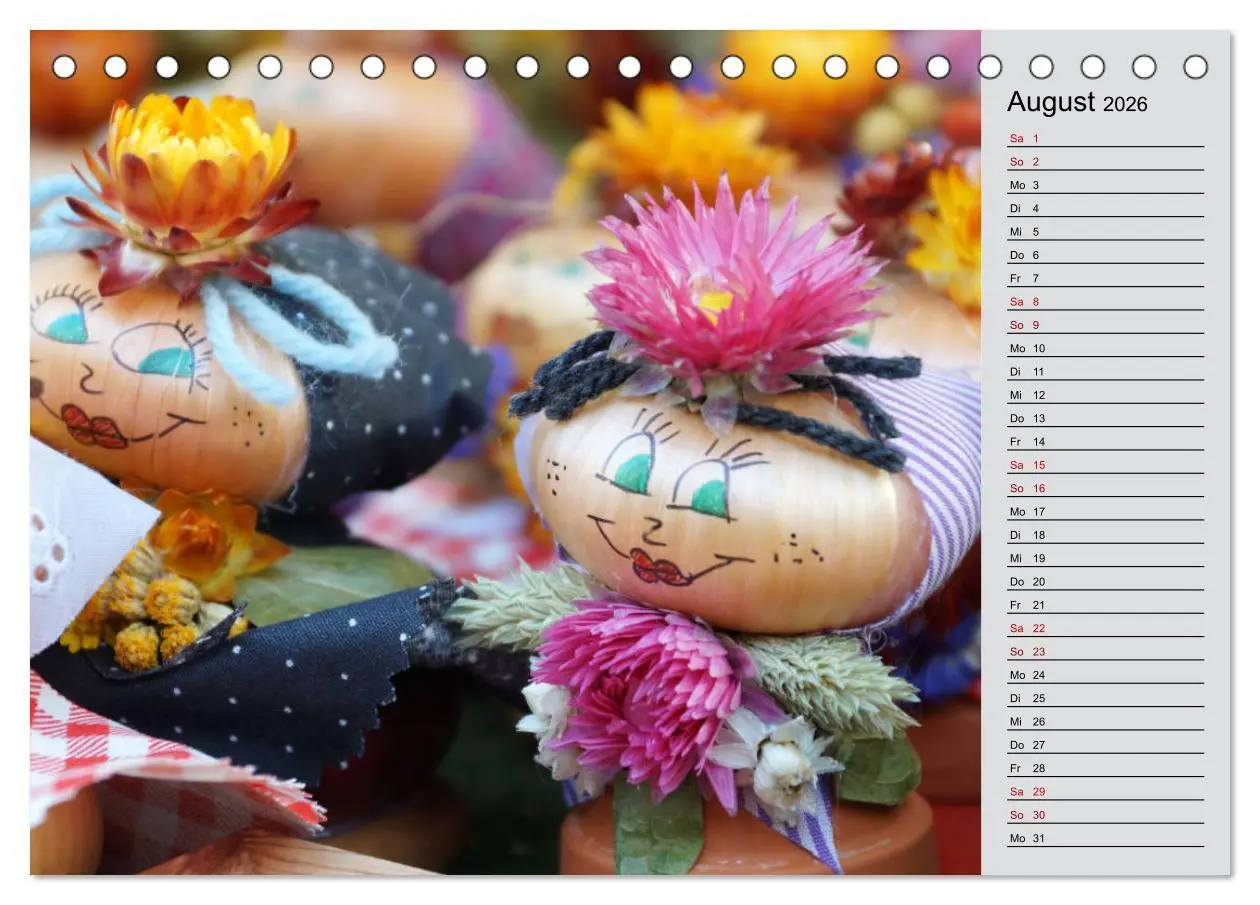 Bild: 9783457841938 | In Weimar ist Zwiebelmarkt (Tischkalender 2026 DIN A5 quer),...