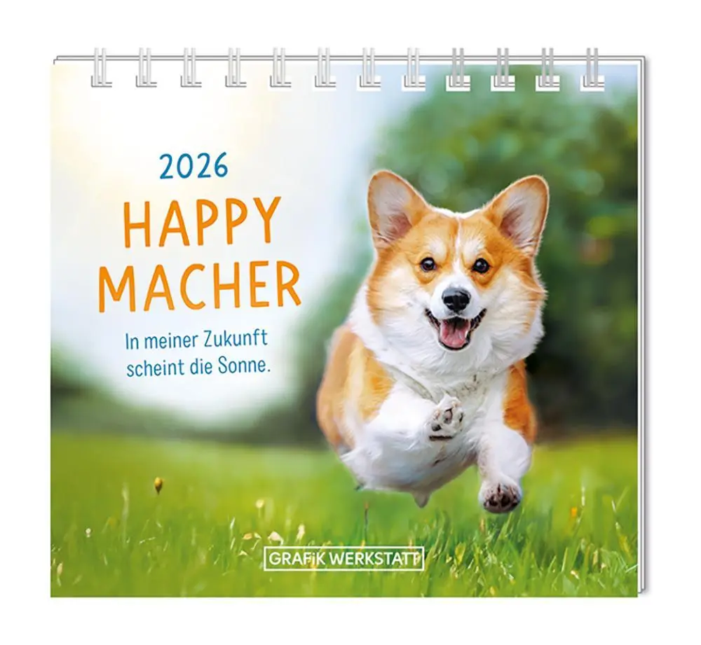 Cover: 9783986361938 | Mini-Kalender 2026 Happymacher | Mini-Kalender | Original | Kalender