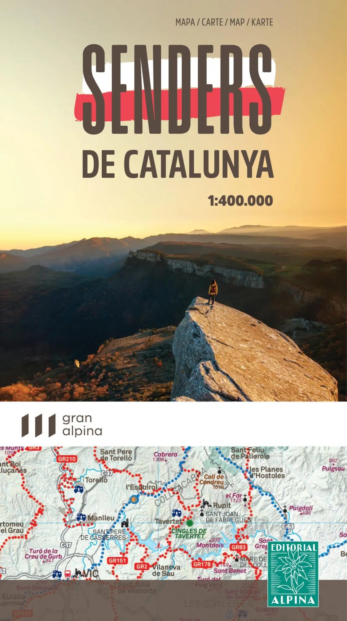 Cover: 9788470111938 | Senders de Catalunya | 1:25000 | (Land-)Karte | Spanisch | 2025