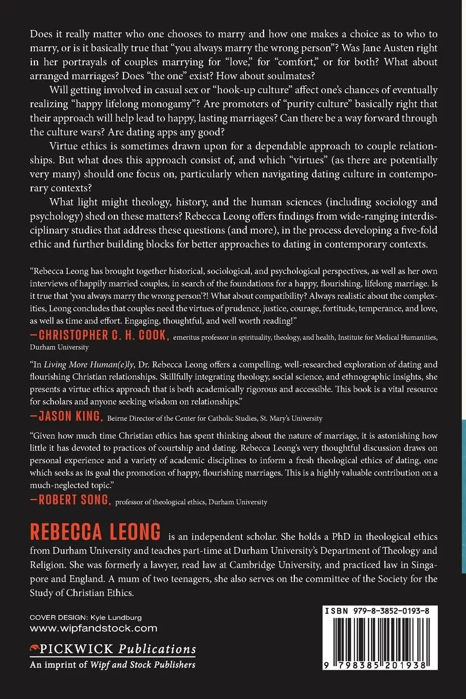 Rückseite: 9798385201938 | Living More Human(e)ly? | Rebecca Leong | Taschenbuch | Englisch