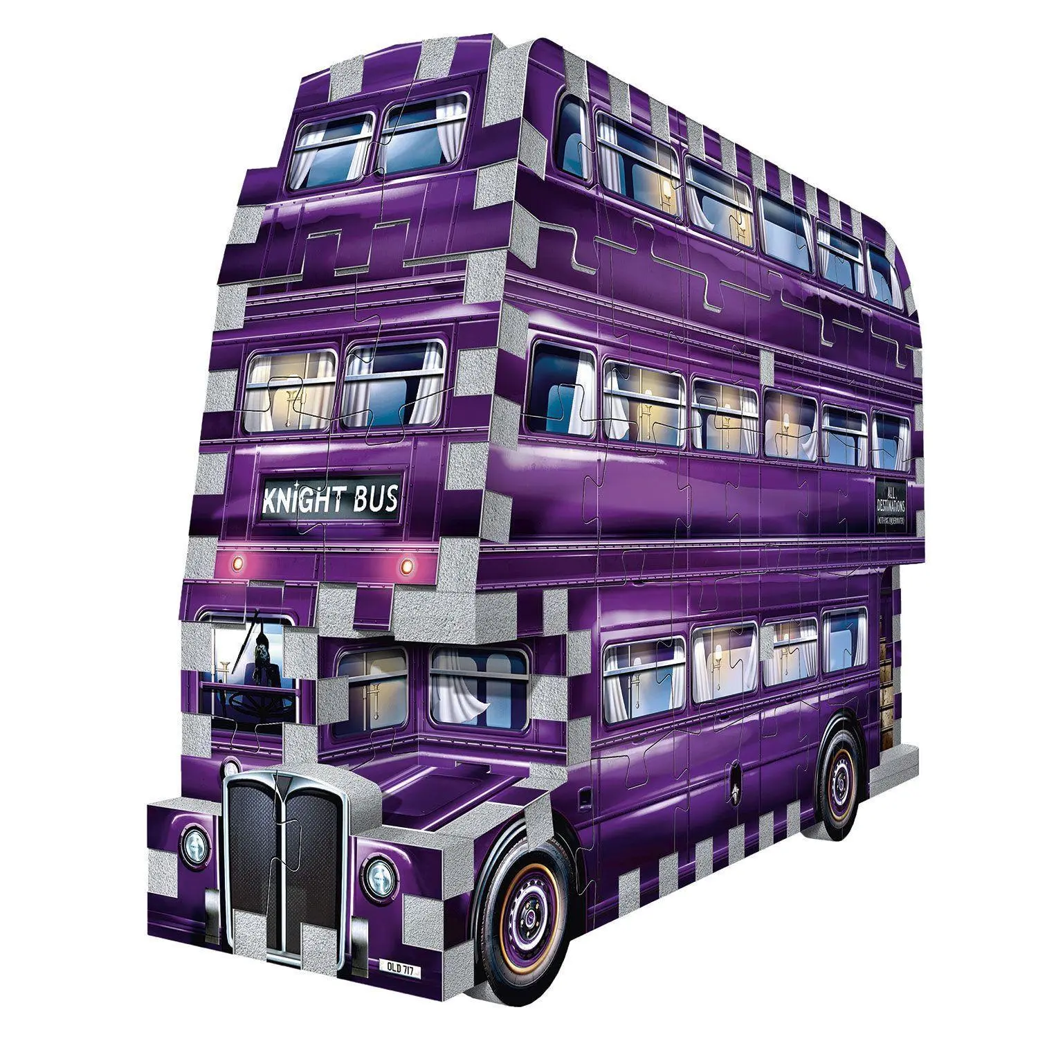 Bild: 665541002038 | Der fahrende Ritter Mini Harry Potter / Knight Bus 3D Puzzle 130 Teile