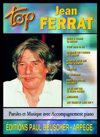 Cover: 3137990012038 | Top Ferrat | Jean Ferrat | Songbuch (Gesang, Klavier und Gitarre)