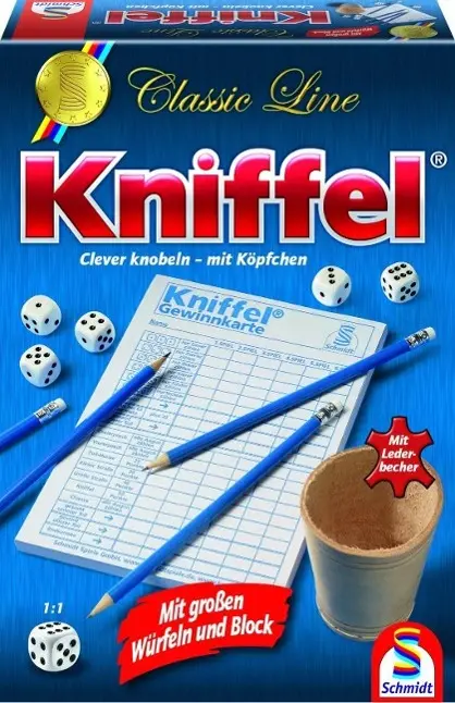 Cover: 4001504492038 | Kniffel. Classic Line | 2 - 8 Spieler | Spiel | 49203 | Deutsch | 2008