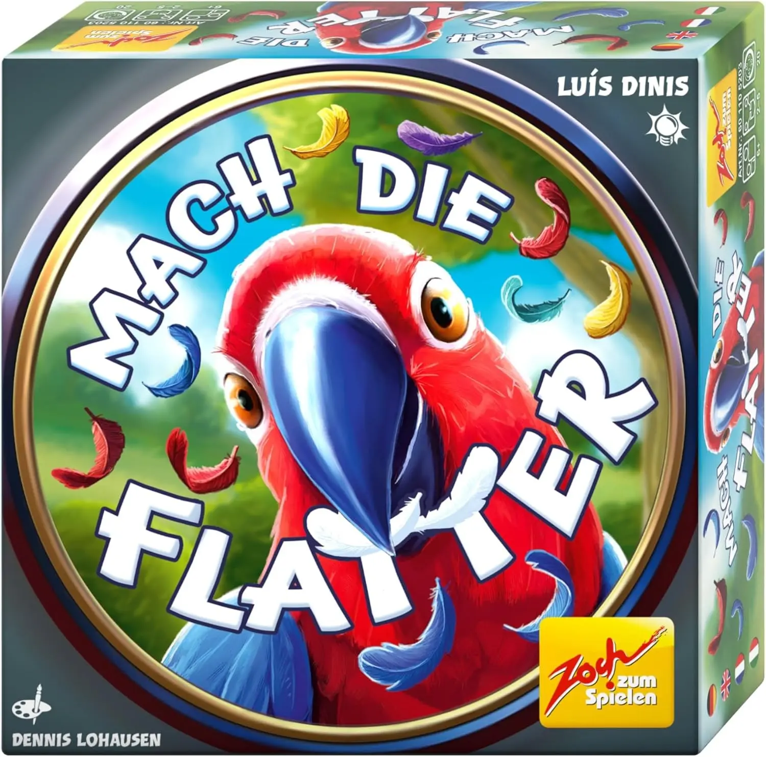 Cover: 4015682052038 | Mach die Flatter | Spiel | Deutsch | 2025 | Zoch GmbH