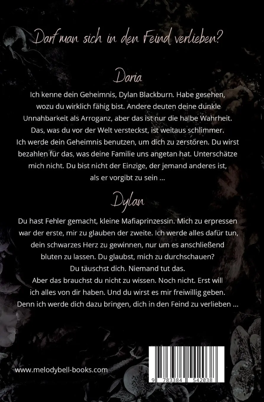 Rückseite: 9783384542038 | Drown in Your Mind | Melody Bell | Taschenbuch | 576 S. | Deutsch
