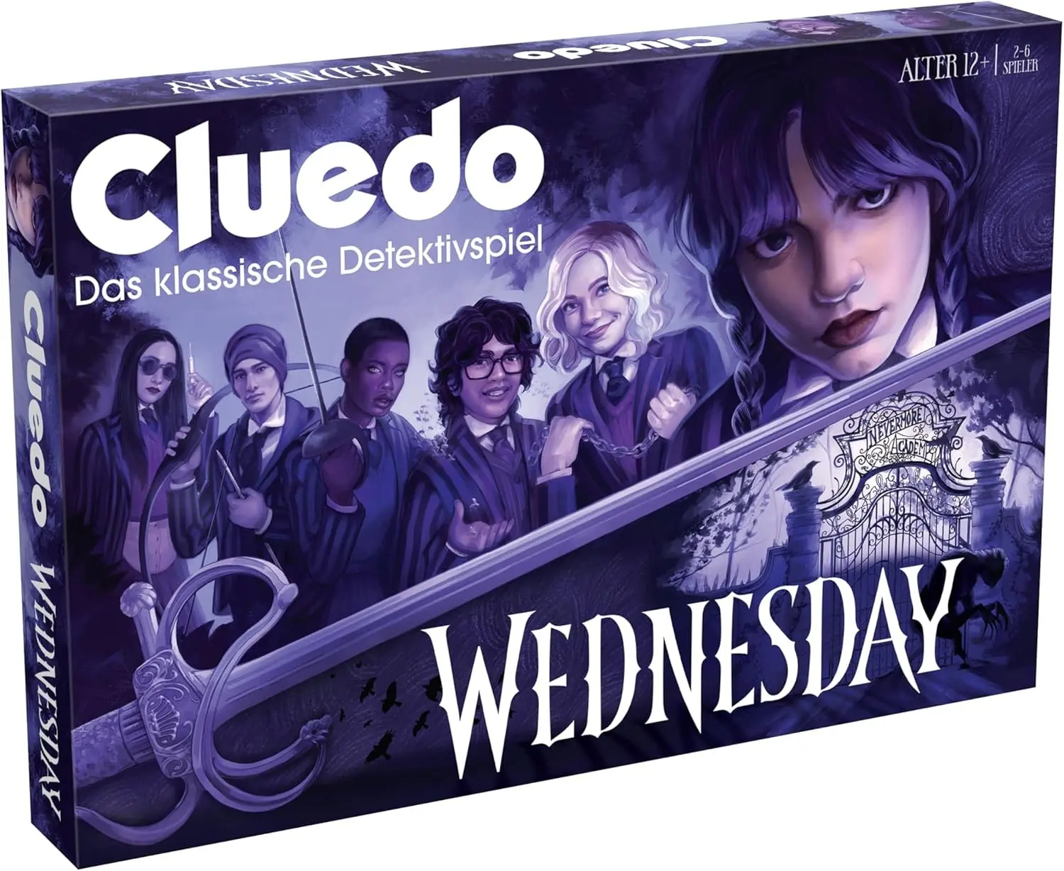 Cover: 5036905062138 | Cluedo Wednesday | Spiel | Deutsch | 2025 | Winning Moves