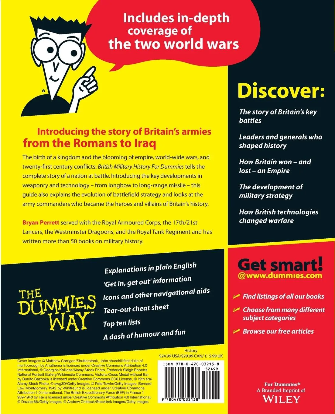 Rückseite: 9780470032138 | British Military History for Dummies | Bryan Perrett | Taschenbuch