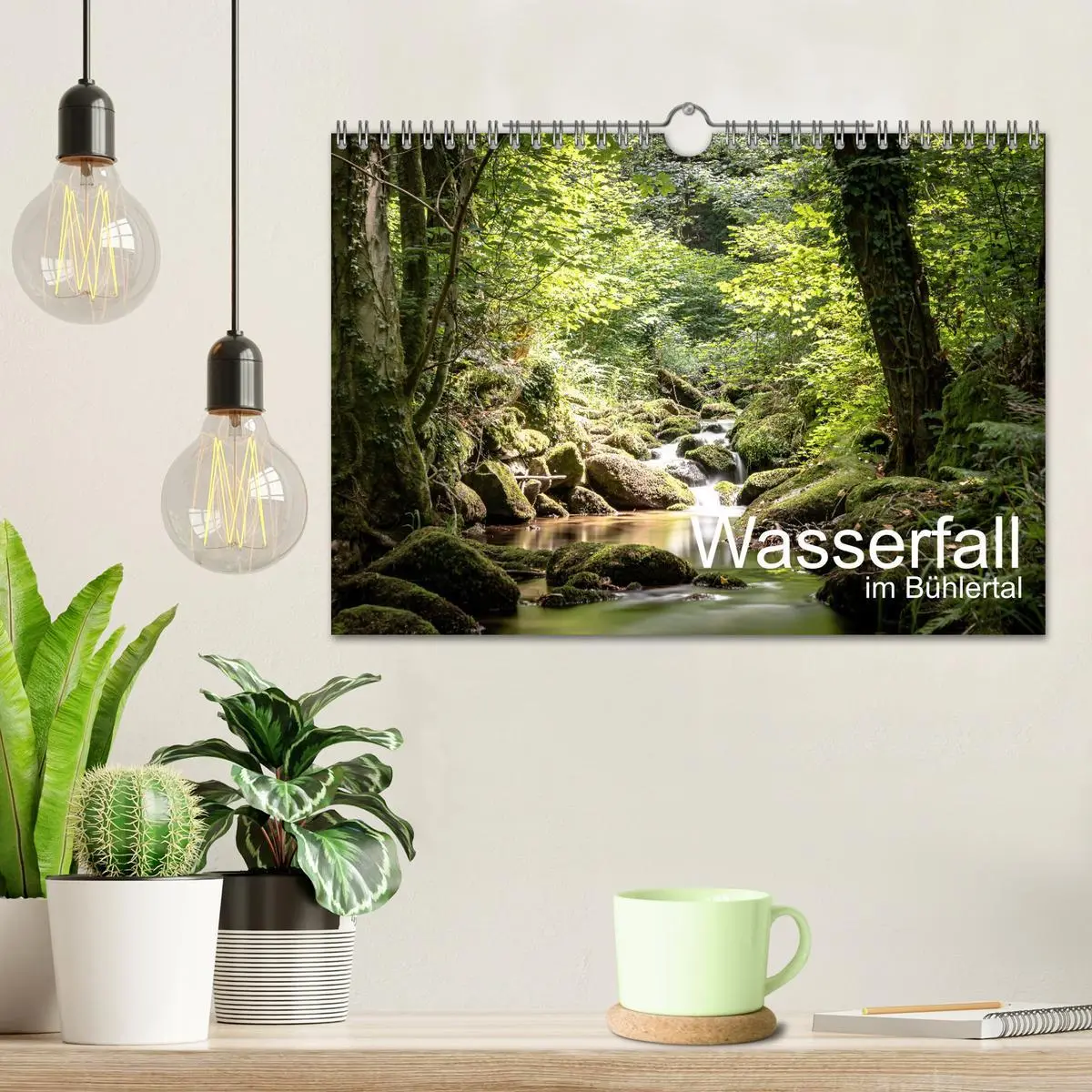 Bild: 9783457582138 | Wasserfall im Bühlertal (Wandkalender 2026 DIN A4 quer), CALVENDO...