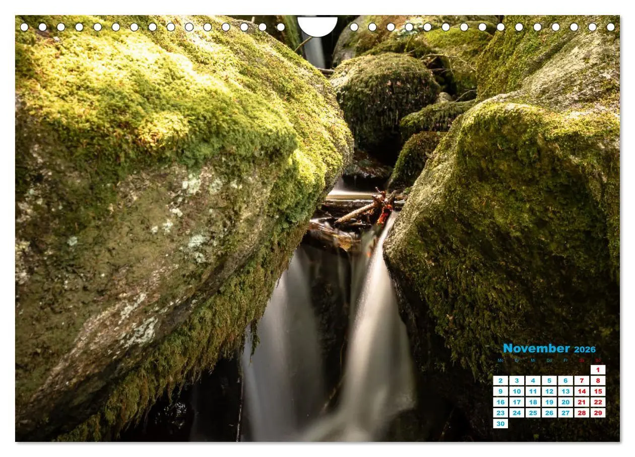 Bild: 9783457582138 | Wasserfall im Bühlertal (Wandkalender 2026 DIN A4 quer), CALVENDO...