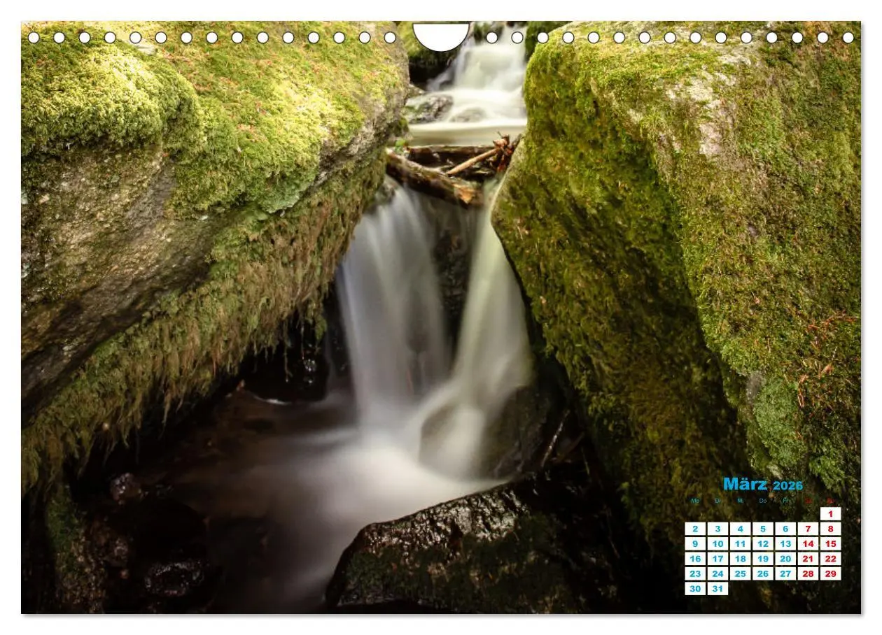 Bild: 9783457582138 | Wasserfall im Bühlertal (Wandkalender 2026 DIN A4 quer), CALVENDO...