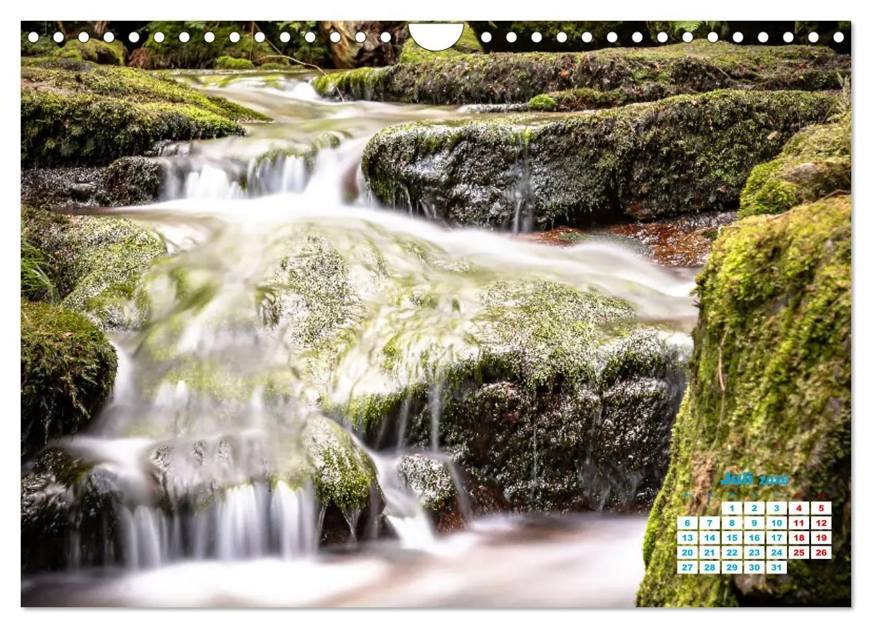 Bild: 9783457582138 | Wasserfall im Bühlertal (Wandkalender 2026 DIN A4 quer), CALVENDO...